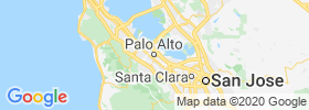 Palo Alto map